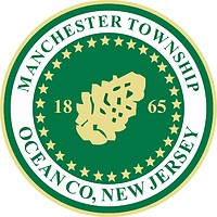 Manchester (New Jersey), seal - vector image