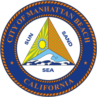 Manhattan Beach (California), seal - vector image