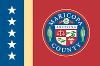 Vector clipart: Maricopa county (Maryland), flag