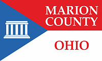 Marion county (Ohio), flag - vector image