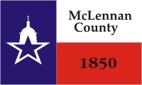 McLennan (Kreis in Texas), Flagge