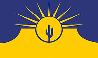 Vector clipart: Mesa (Arizona), flag