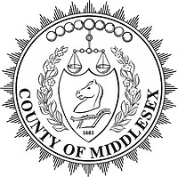 Middlesex county (New Jersey), seal (black & white)