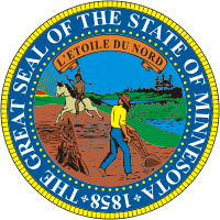 Minnesota, state seal - vector image