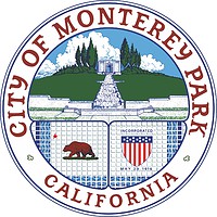 Vector clipart: Monterey Park (California), seal