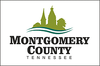 Vector clipart: Montgomery county (Tennessee), flag