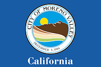 Moreno Valley (California), flag