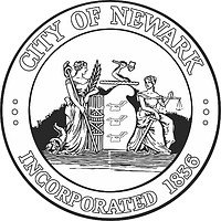 Vector clipart: Newark (New Jersey), seal (black & white)