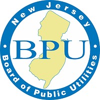 Нью-Джерси, печать управления по коммунальному обслуживанию