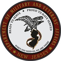 New Jersey Department of Military and Veterans Affairs, seal