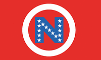 Noble county (Ohio), flag - vector image