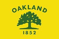 Окленд (Калифорния), флаг