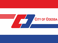 Vector clipart: Odessa (Texas), flag
