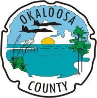 Vector clipart: Okaloosa county (Florida), seal