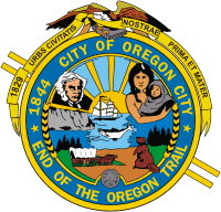 Oregon City (Oregon), seal - vector image