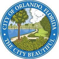 Орландо (Флорида), печать - векторное изображение