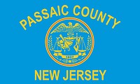 Vector clipart: Passaic county (New Jersey), flag