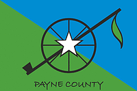 Vector clipart: Payne county (Oklahoma), flag