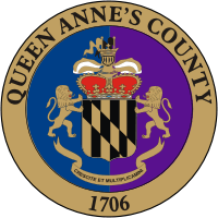 Queen Anne county (Maryland), seal - vector image