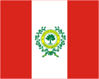 Raleigh (North Carolina), flag (front side)
