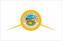 Vector clipart: Rialto (California), flag