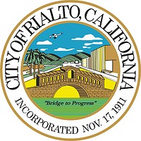 Vector clipart: Rialto (California), seal 