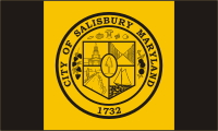 Векторный клипарт: Солсбери (Мэриленд), флаг