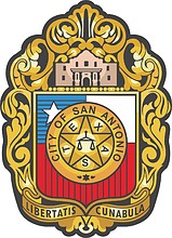 San Antonio (Texas), seal - vector image