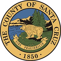 Santa Cruz county (California), seal - vector image