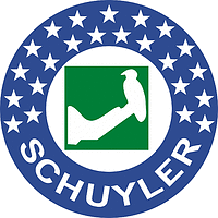 Schuyler county (Missouri), seal - vector image