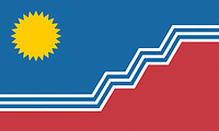 Векторный клипарт: Су-Фолс (Южная Дакота), флаг