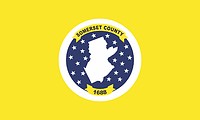 Vector clipart: Sommerset county (New Jersey), flag