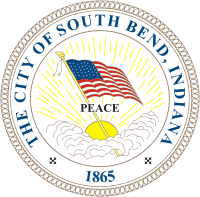 South Bend (Indiana), seal - vector image