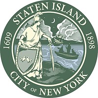 Staten Island (borough in New York City), seal (2016)