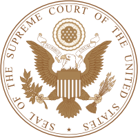 Vector clipart: U.S. Supreme Court, seal