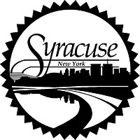 Syracuse (New York), logo (black & white)