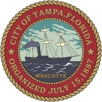 Tampa (Florida), seal - vector image