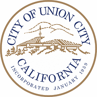 Union City (California), seal - vector image