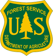 U.S. Forest Service (USFS), emblem - vector image