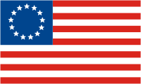 U.S. Betsy Ross flag (1777)