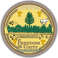 Vermont, state seal - vector image