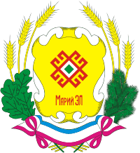 Mariy El, coat of arms (1992) - vector image