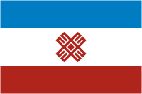 Марий Эл, флаг (2006 г.) - векторное изображение