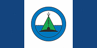 Vector clipart: Behchoko (Northwest Territories), flag