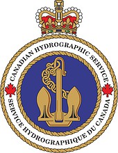 Канадская гидрографическая служба, эмблема - векторное изображение
