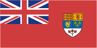 Canada, red ensign (1957)