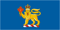 Governor General of Canada, flag - vector image