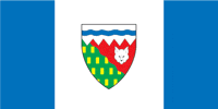 Northwest Territories (Canada), flag - vector image