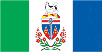 Yukon (province in Canada), flag - vector image