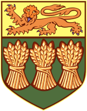 Saskatchewan (province in Canada), small coat of arms